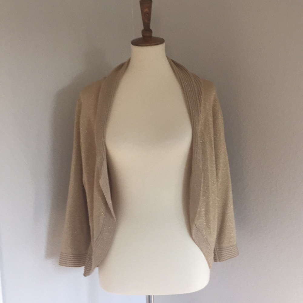 Gold cardigan